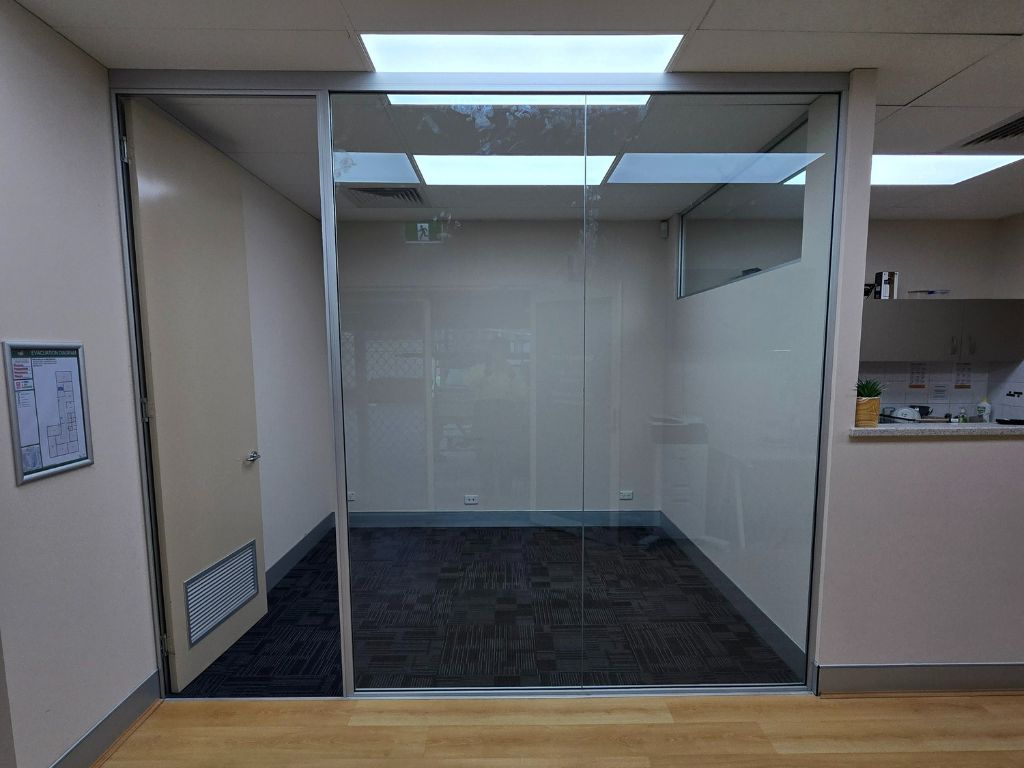 commercial glass door Perth
